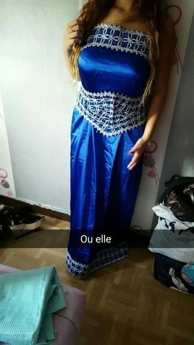 Robe kabyle bleu