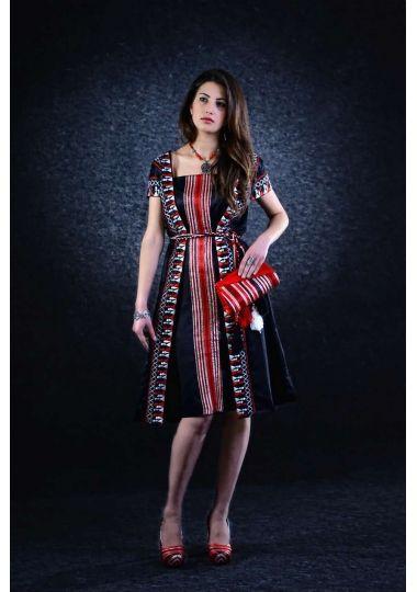 Robe kabyle noir moderne