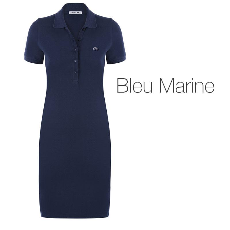 Robe lacoste bleu marine