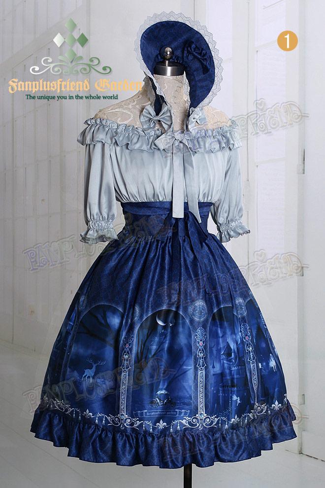 Robe lolita bleu