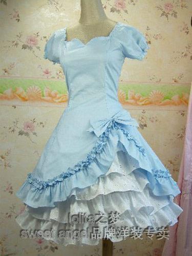 Robe lolita bleu