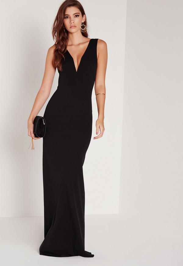 Robe longue noir