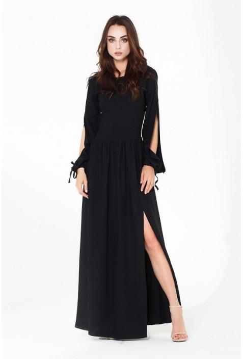 Robe longue noir