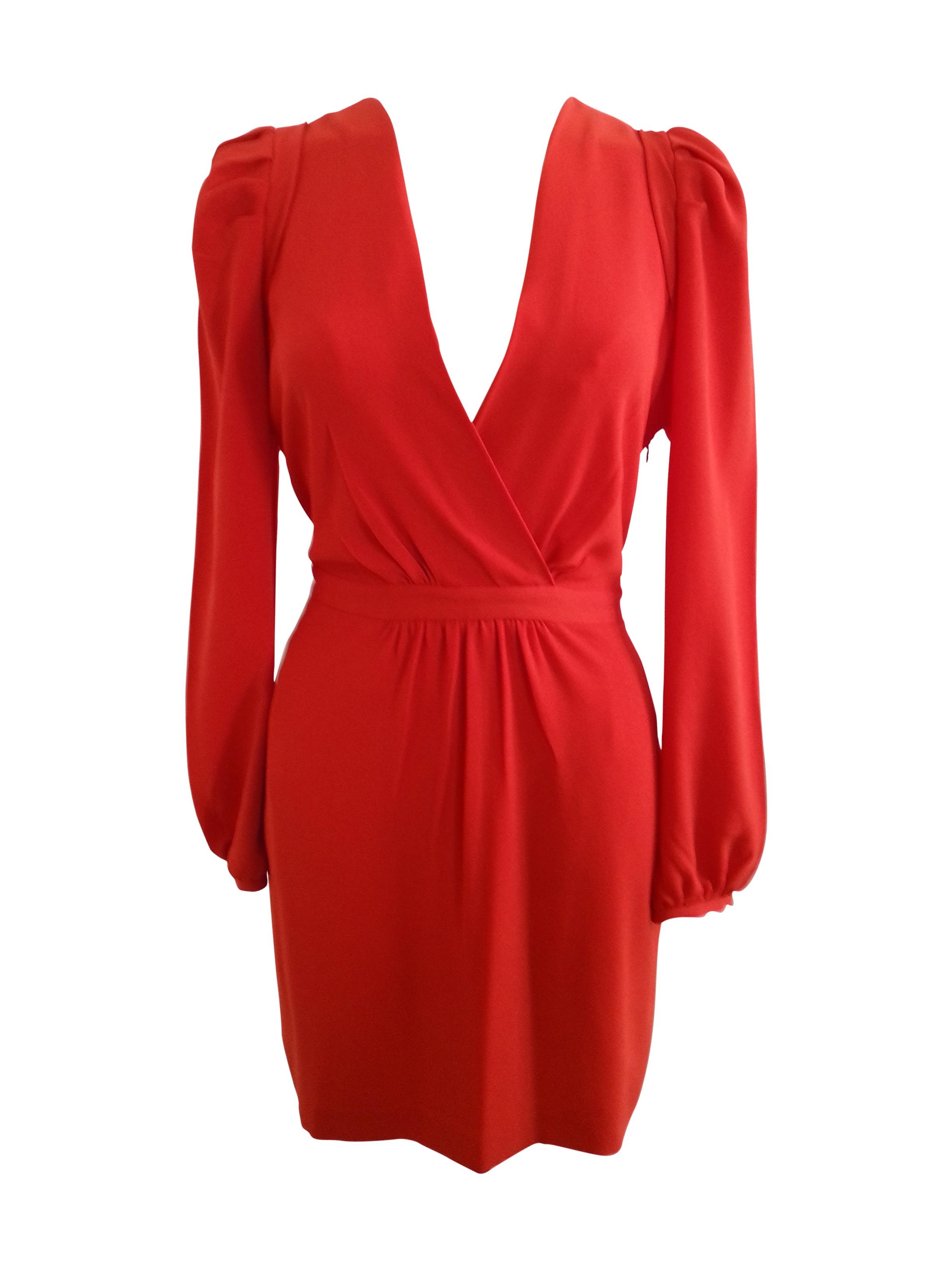 Robe maje rouge