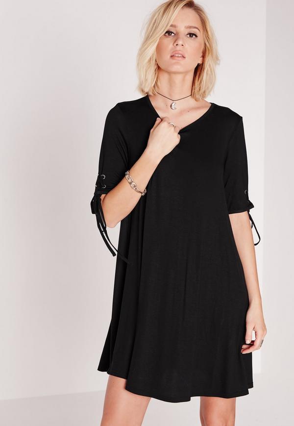 Robe noir ample