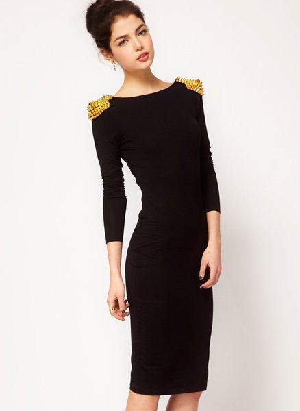 Robe noir asos