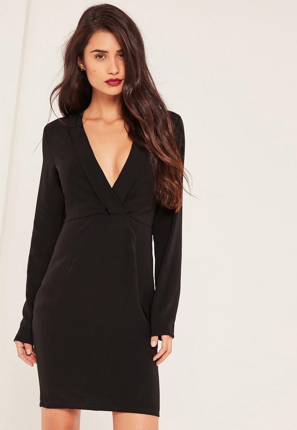 Robe noir cache coeur