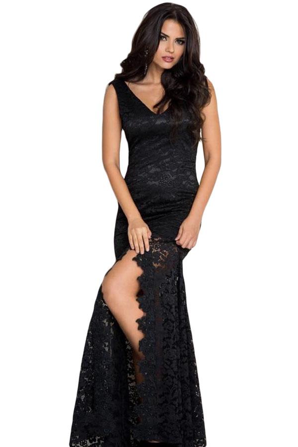 Robe noir elegante