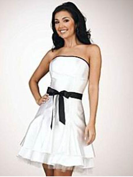 Robe noir et blanche pas cher