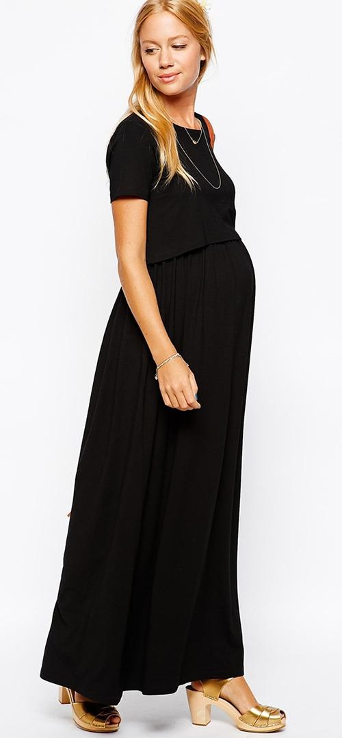 Robe noir femme enceinte