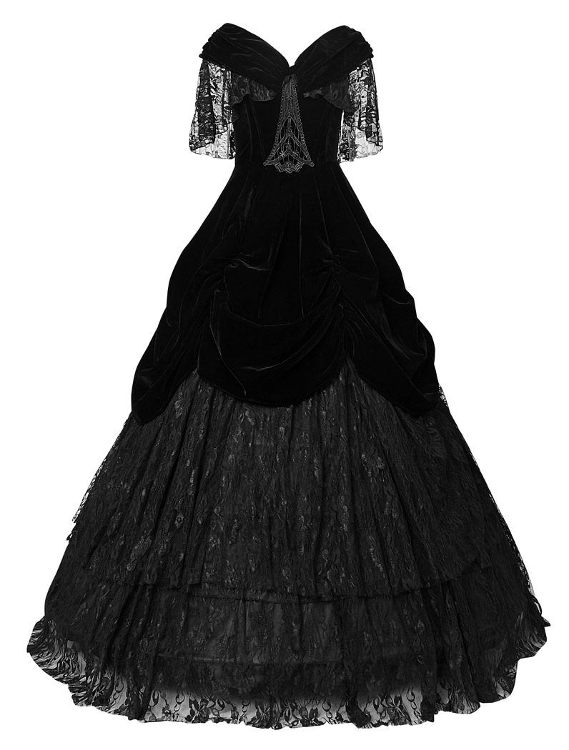 Robe noir gothique