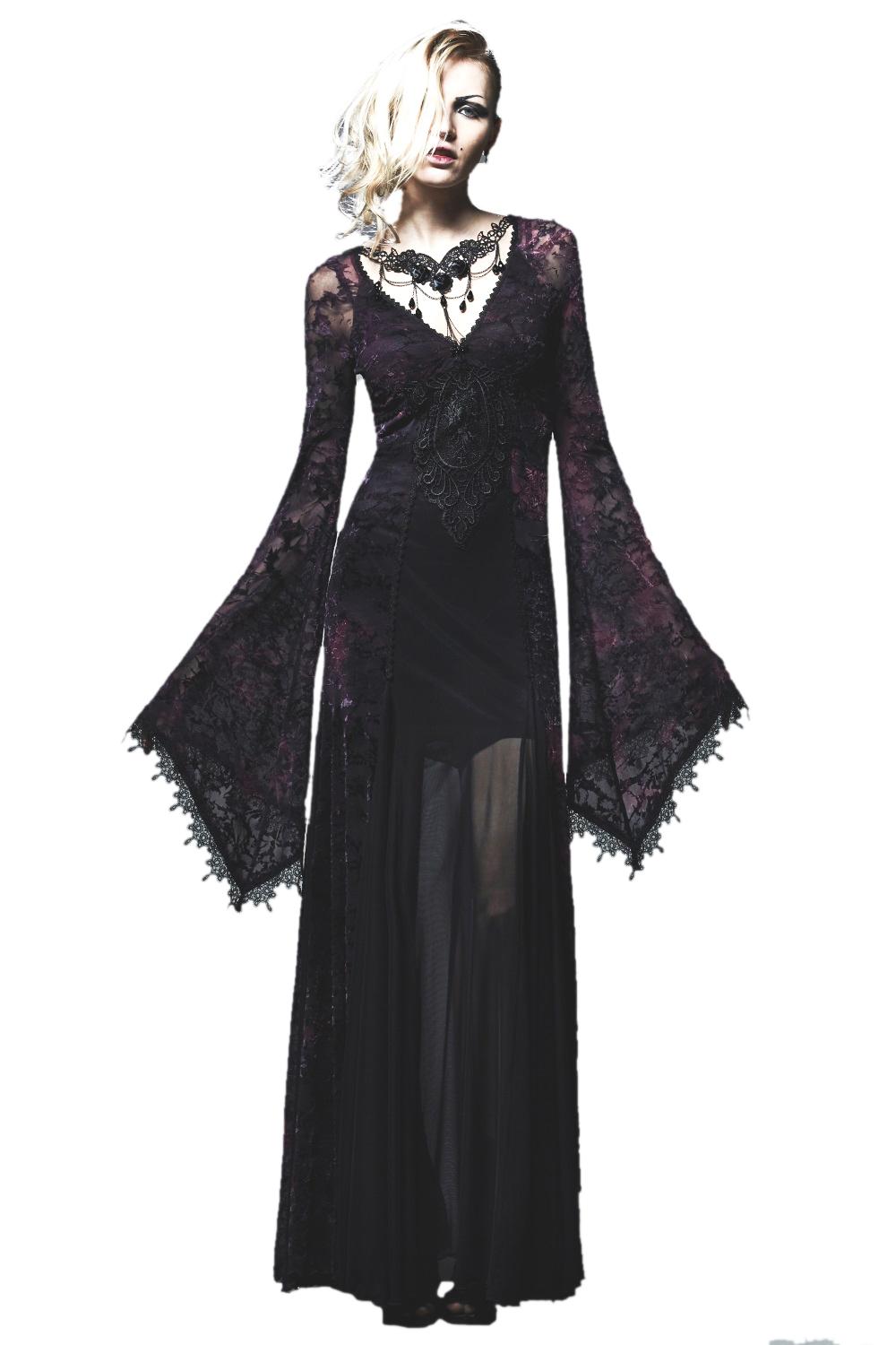 Robe noir gothique