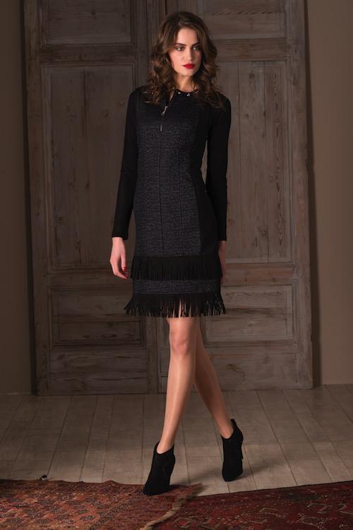 Robe noir hiver