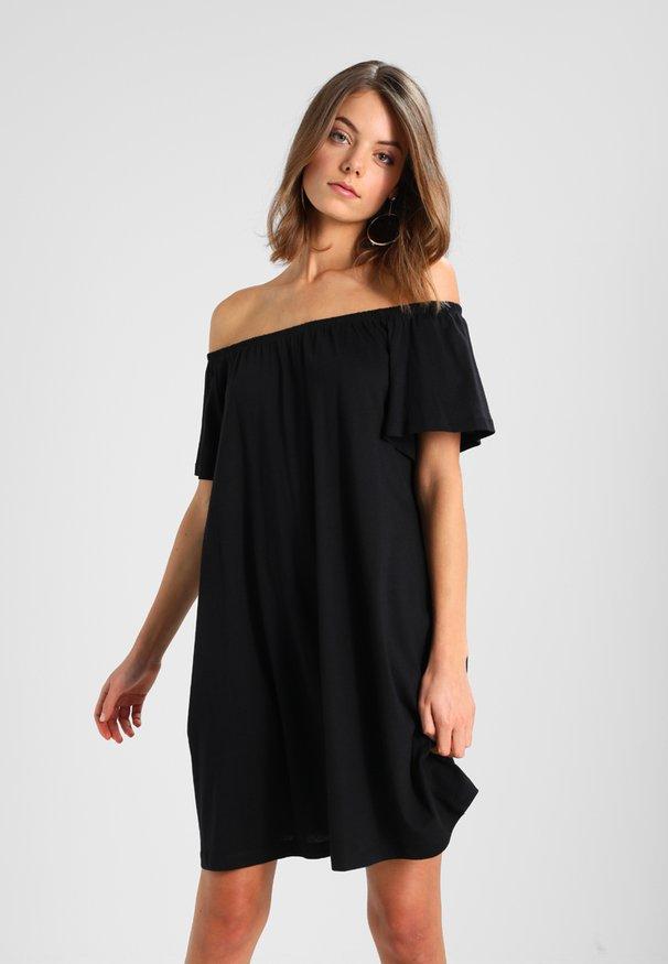 Robe noir manche longue