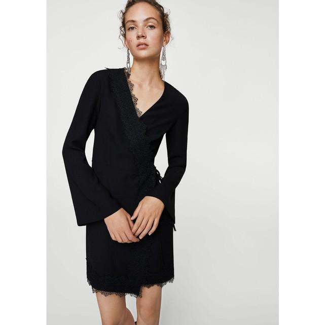 Robe noir mango