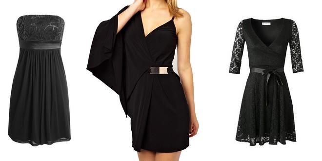 Robe noir noel