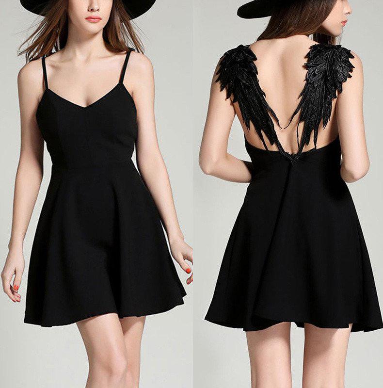 Robe noir rock