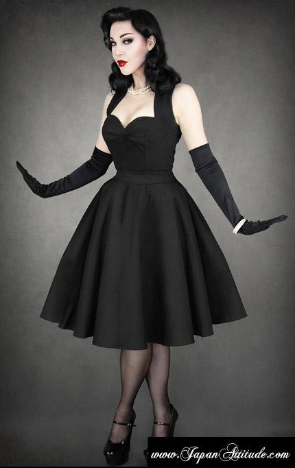 Robe pin up noir