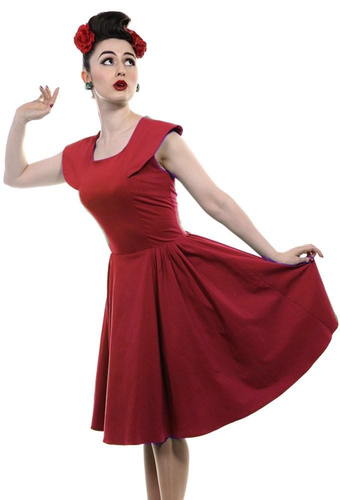 Robe pin up rouge