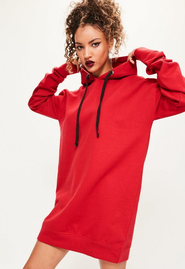 Robe pull rouge