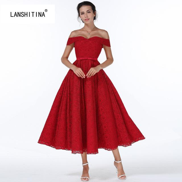 Robe retro rouge