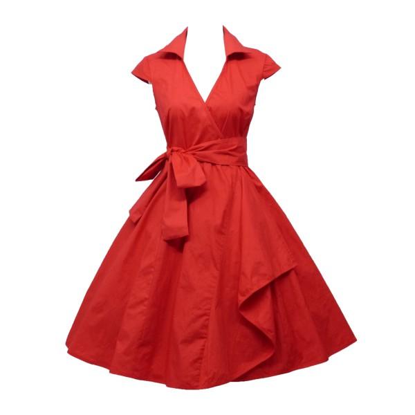 Robe rockabilly rouge