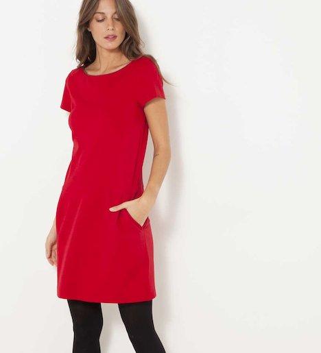 Robe rouge camaieu