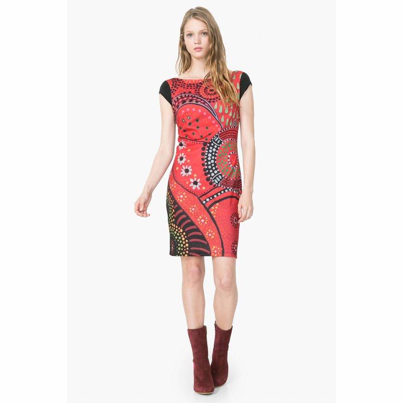 Robe rouge desigual