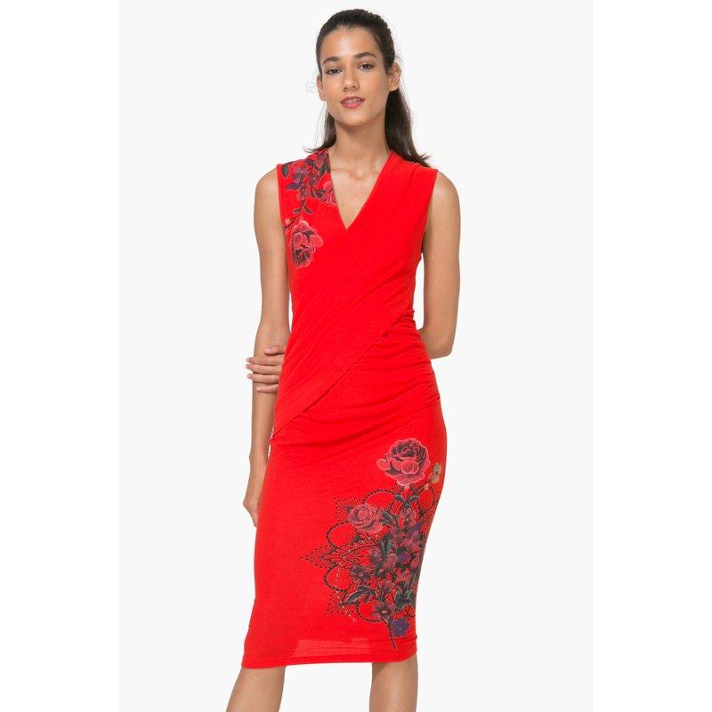 Robe rouge desigual