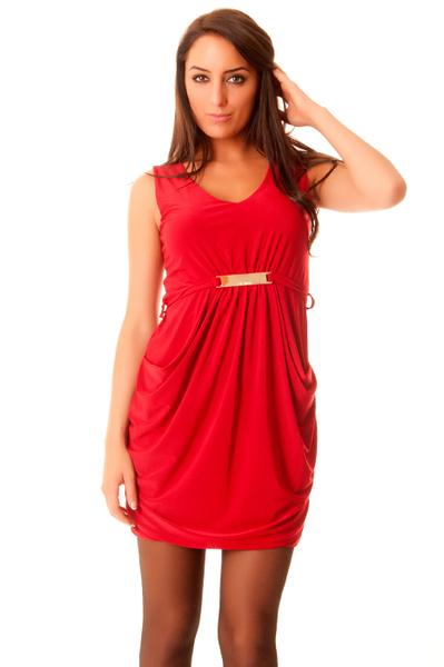 Robe rouge femme pas cher