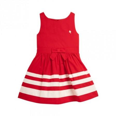 Robe rouge fille 8 ans