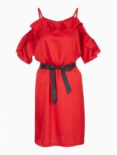 Robe rouge la halle