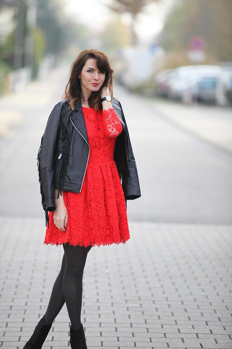 Robe rouge la redoute