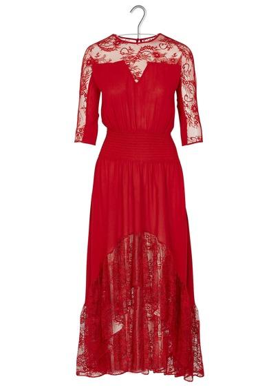 Robe rouge maje