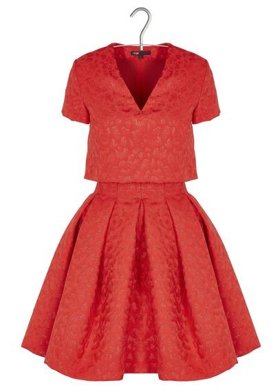 Robe rouge maje