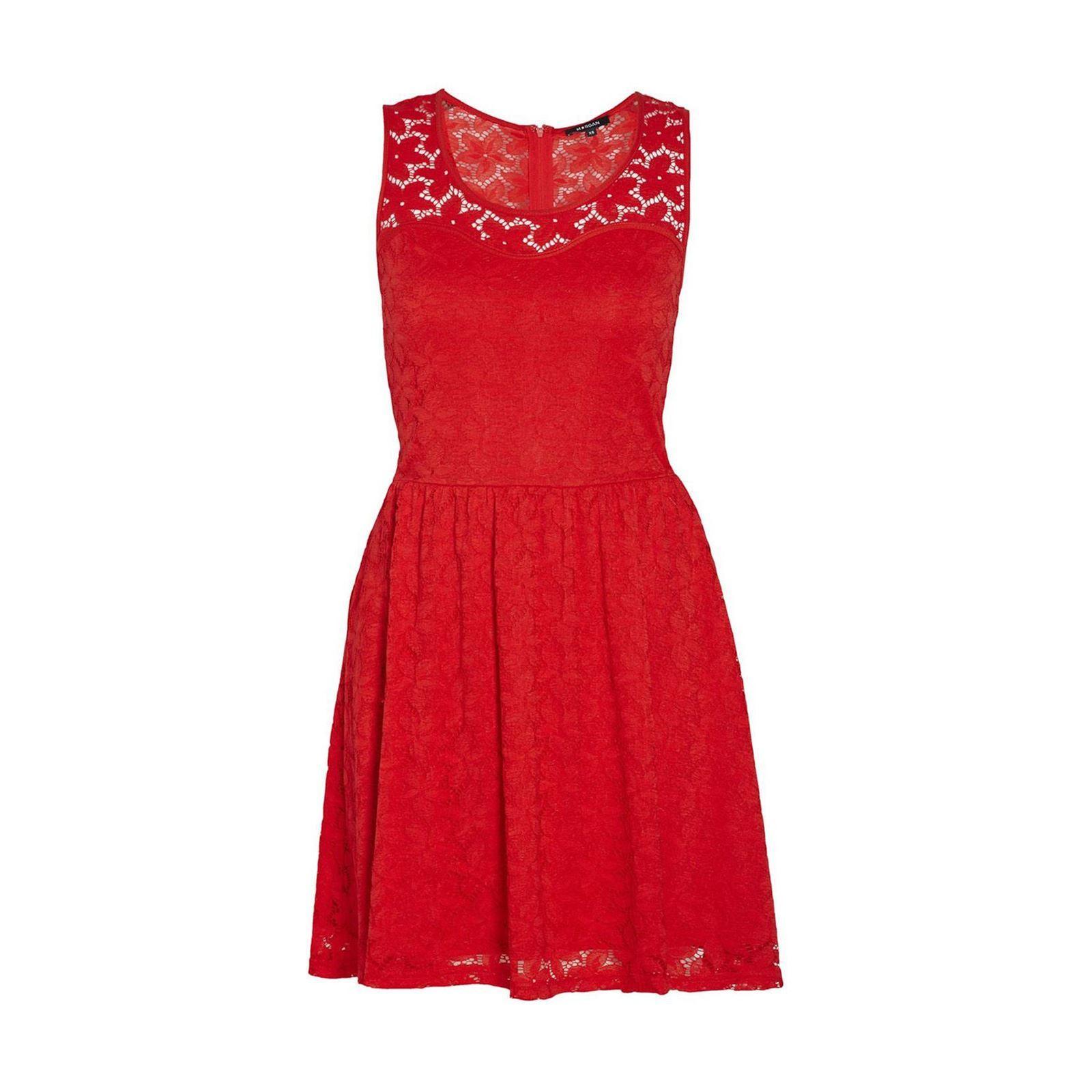 Robe rouge morgan