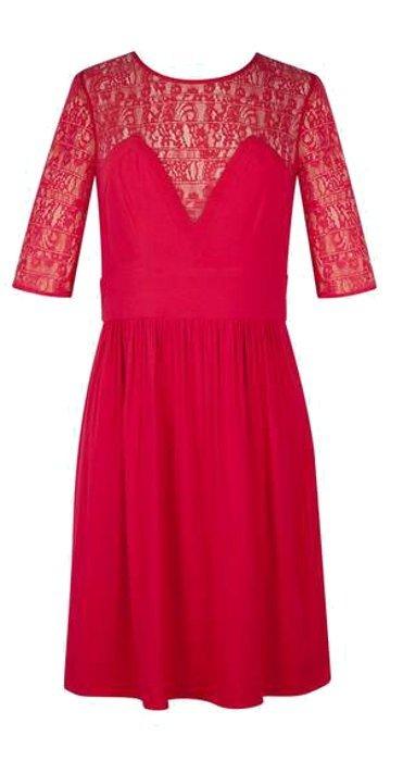 Robe rouge sandro