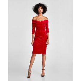 Robe rouge soirée zara