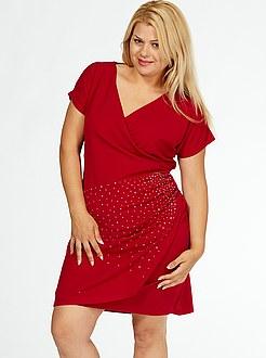 Robe rouge taille 48