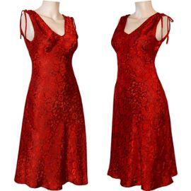 Robe rouge taille 50