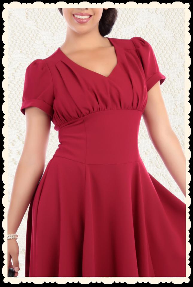 Robe rouge taille 50