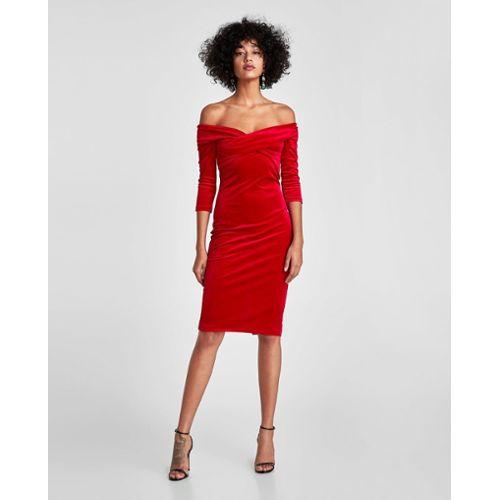 Robe rouge zara