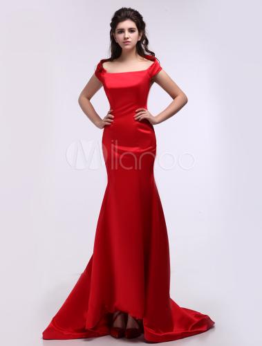 Robe sirene rouge