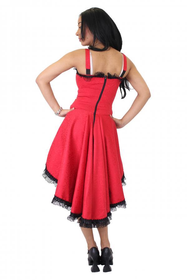 Robe tango rouge