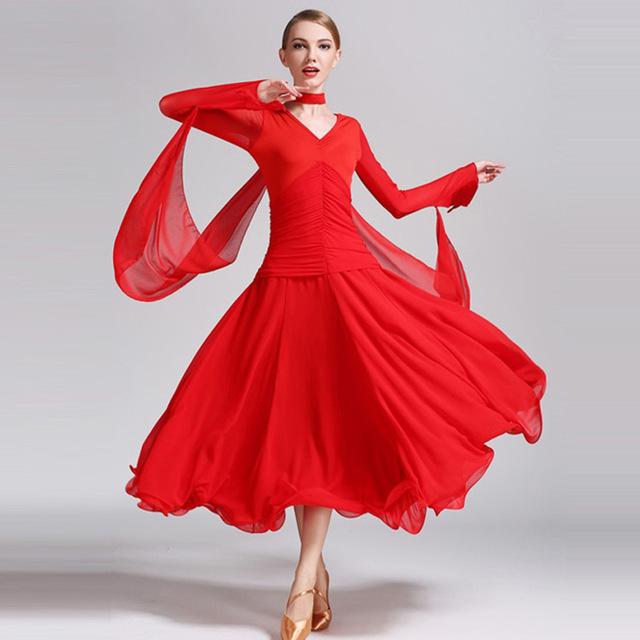 Robe tango rouge