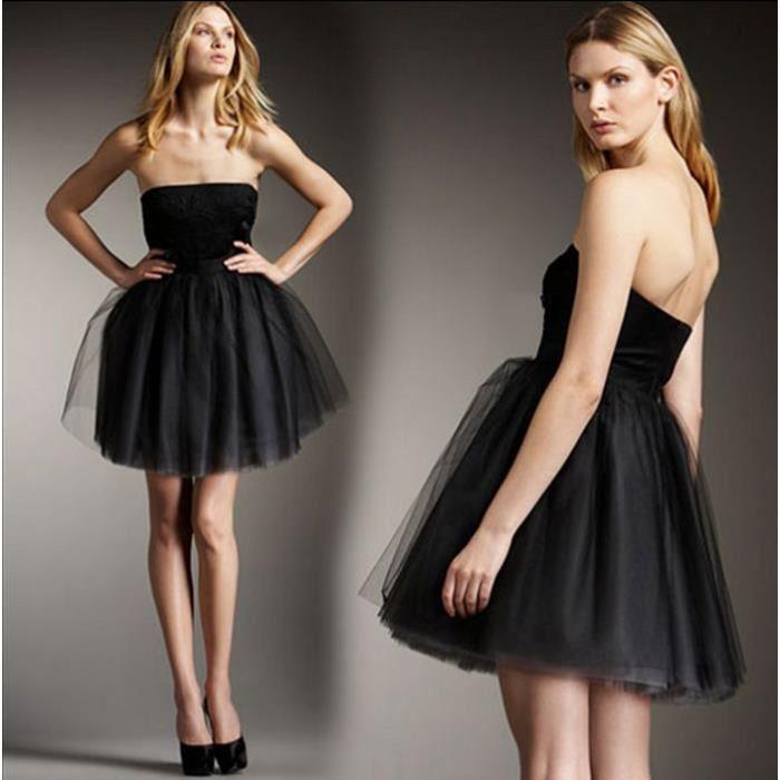 Robe tutu noir