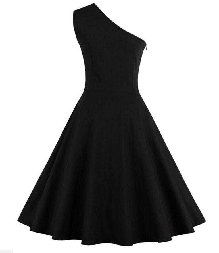 Robe vintage noir