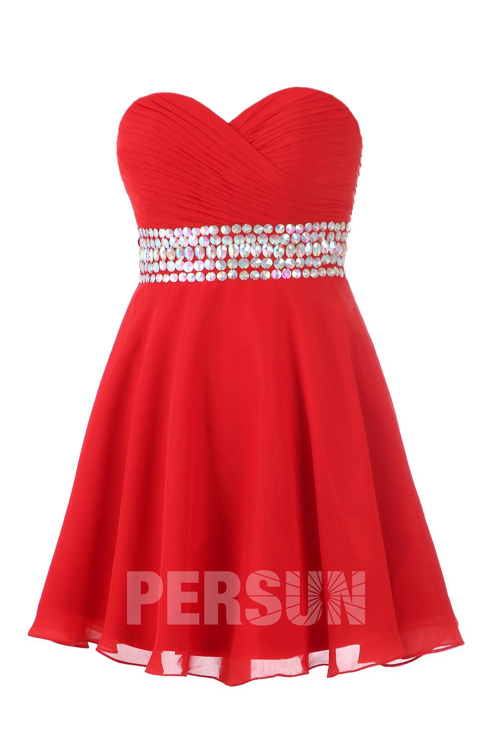 Une robe rouge