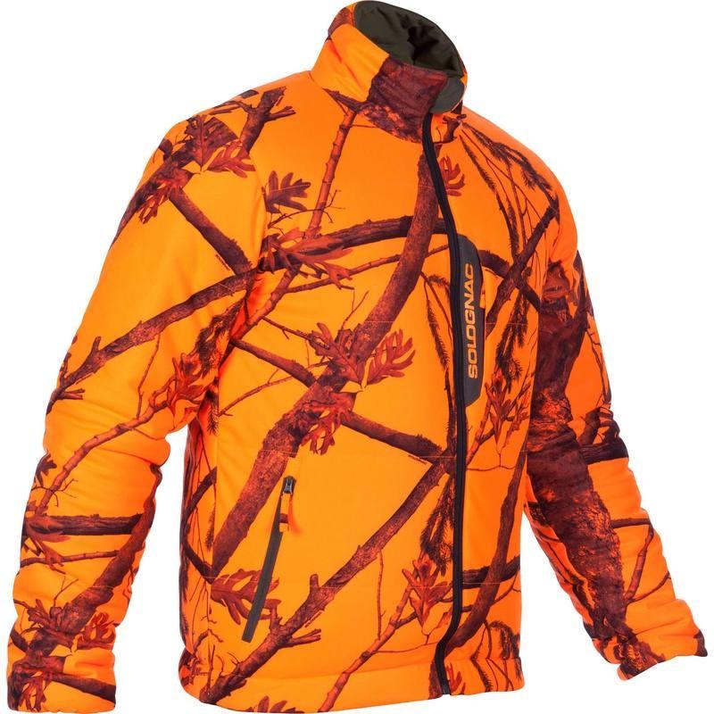 Veste de chasse fluo decathlon