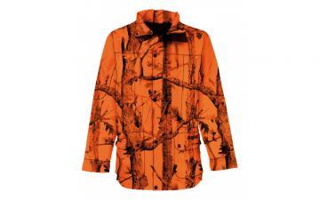 Veste de chasse fluo percussion